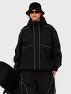 UrbanCraft Damen-Schneejacke mit reflektierenden Elementen – Workwear Street Fit