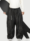 Wild Motion Herren-Schneehose mit reflektierenden Cargotaschen und extra weitem Schnitt