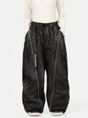Wild Motion Damen-Schneehose mit reflektierenden Cargotaschen und extra weitem Schnitt