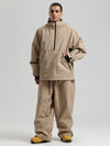 Gsou Snow Herren-Snowboardanzug, strapazierfähig, urbaner Look, Pullover-Anorak