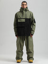 Gsou Snow Terrain Flow FlexZip Hybrid Cargo Snowboardanzüge für Herren