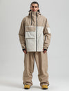 Gsou Snow Terrain Flow FlexZip Hybrid Cargo Snowboardanzüge für Herren
