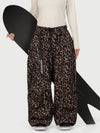 Wild Motion Damen-Schneehose mit reflektierenden Cargotaschen und extra weitem Schnitt