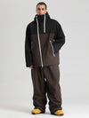 Gsou Snow HyperDrive Ganzjahres-Skianzug für Herren, Farbblock-Design, Cargo-Stil