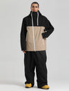 Gsou Snow HyperDrive Ganzjahres-Skianzug für Herren, Farbblock-Design, Cargo-Stil