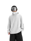 Damen Ld Ski Winter Warmer Schneepullover mit hohem Kragen Schneebasisschicht