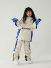 Kinder Air Pose Anorak-Schneeanzug mit Blumenmuster – Skijacke und Hose