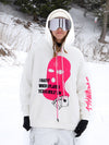 Snowall Unisex Gangster Swagger Snowscape Hoodie für Herren, wasserabweisend