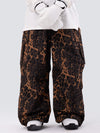 Mountain Chill Freestyle Prime Baggy Leopard Snowboardhose für Damen