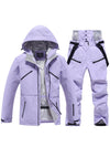 Isoliertes Damen-Schneejacken- und Hosen-Set „Fluid Ice Dancer“