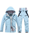 Isoliertes Damen-Schneejacken- und Hosen-Set „Fluid Ice Dancer“