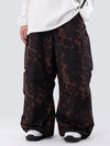 Mountain Chill Freestyle Prime Baggy Leopard Snowboardhose für Damen