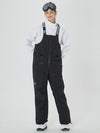 Damen Mountain Freerider Swag Cargo Snowboard Bib Overalls Baggy Snow Pants