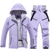 Herren-Skijacke und -hose mit Isolierung für Mountain Shredding