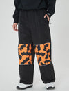Swaggy Damen-Cargo-Schneehose mit reflektierenden Knie-Einsätzen
