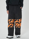 Swaggy Damen-Cargo-Schneehose mit reflektierenden Knie-Einsätzen