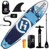 California Breeze 10'6'' aufblasbares Stand-Up-Paddle-Board mit Zubehör