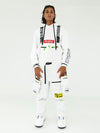 Pingup Unisex Breaking Bad Snowboardhose Latzhose für Herren