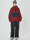 Damen-Mountain-Freerider-Freestyle-Snowboardanzug, Baggy-Snowboardanzug