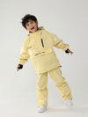 Kinder Air Pose Cargo-Schneeanzug mit Blumenmuster – wasserdichte Ski- und Snowboardjacke mit passender Hose