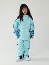 Kinder Air Pose Anorak-Schneeanzug mit Blumenmuster – Skijacke und Hose