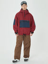 Herren Winter Bomber Baggy Schneejacke mit praktischen Cargotaschen und passender Snowboardhose