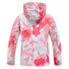 Arctic Queen Damen-Schneejacke in Tarnfarben und Rosa