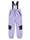 Unisex-Schneehose für Kinder und Bergliebhaber, wasserdicht, Ski-Latzhose