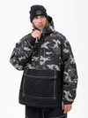 Mountain Vibe Streetstorm Pullover Camo Snowboardjacke für Herren – Ganzjahresjacke