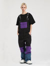 Gsou Snow Mountain Discover Colorblock Ski-Latzhose für Damen