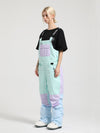 Damen Skihose mit Trägern Gsou Snow Mountain Discover Colorblock