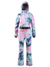 Gsou Snow Classic Damen-Skianzug mit Gürtel und ausgestelltem Bein