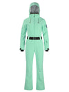 Gsou Snow Classic Flare Skianzug für Damen mit Gürtel