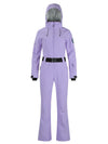 Gsou Snow Classic Flare Skianzug für Damen mit Gürtel