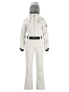 Gsou Snow Classic Damen-Skianzug mit Gürtel und ausgestelltem Bein