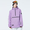 Damen Mountain Challenger Half-Zip Anorak-Schneejacke
