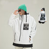 Trendige Herren-Thermoanorak-Schneejacke