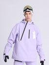 Cosone Damen-Outdoor-Sport-Snowboardjacke mit schrägem Reißverschluss