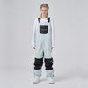 RAWRWAR Mountain Discover Colorblock Ski-Latzhose für Herren