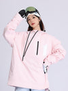 Cosone Damen-Outdoor-Sport-Snowboardjacke mit schrägem Reißverschluss