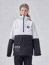 RAWRWAR Winter Infinity Colorblock Parka Schneejacke für Damen