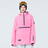Damen Mountain Challenger Half-Zip Anorak-Schneejacke