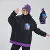 Trendige Damen-Thermo-Anorak-Schneejacke