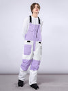 Mutu Snow Winter Moment Block Schnee-Latzhose für Damen