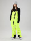 Searipe Damen-Winter-Schneehose mit schrägem Reißverschluss