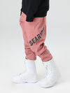 Searipe Unisex Winter-Schneehose mit reflektierenden Buchstaben für Damen und Herren