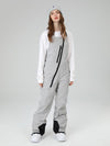 Searipe Herren Winter-Schneehose mit schrägem Reißverschluss