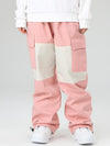 Searipe Winter Freerider Colorblock Cargo-Schneehose für Herren