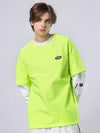 Herren Dook Snow Fake Two Rundhalspullover