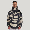 Gsou Snow Winter Action Cargo Anorak Snowboardjacke für Herren